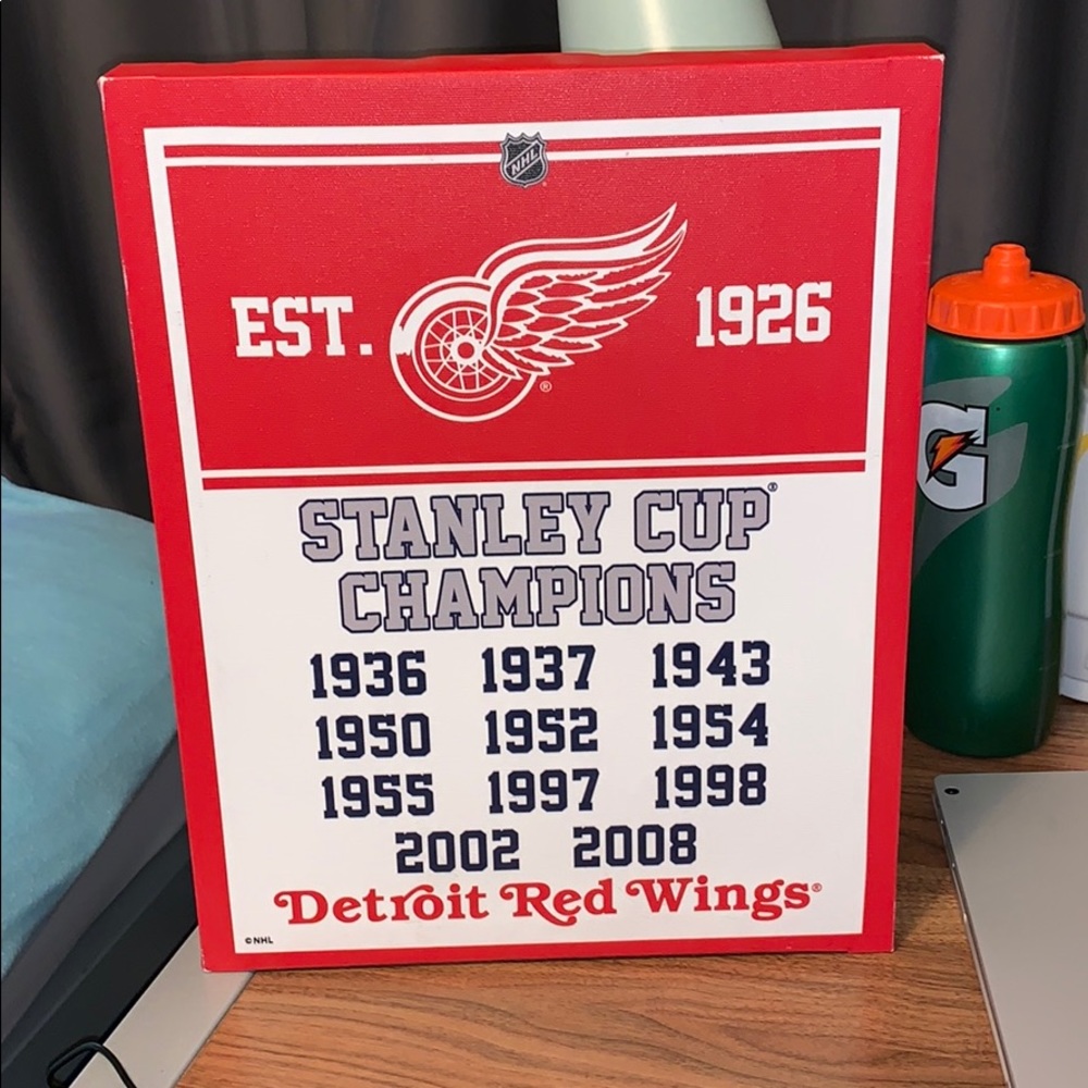 Red wings canvas